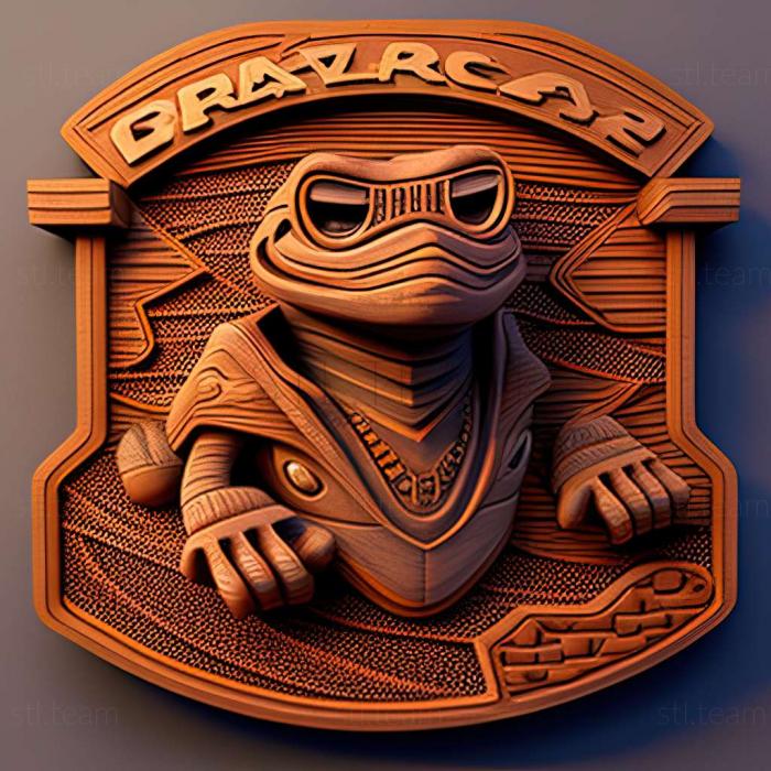 3D model Crazy Frog Racer game (STL)